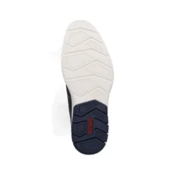 Rieker Navy and Tan Comfort Shoe|1442514