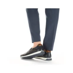 Rieker Navy and Tan Slip On |1196214P