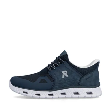 Rieker Navy Comfort Generous Fit Trainer|04355140