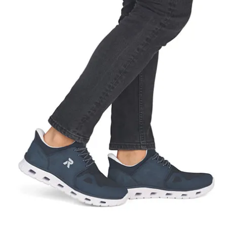 Rieker Navy Comfort Generous Fit Trainer|04355140