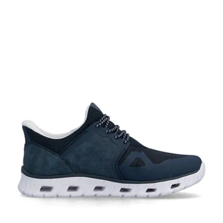 Rieker Navy Comfort Generous Fit Trainer|04355140