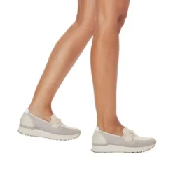 Rieker N745560WHT- Loafer.