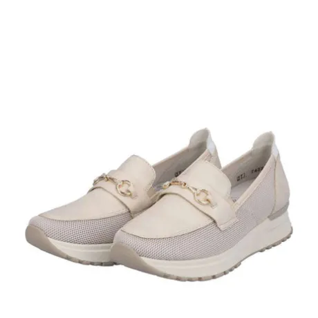 Rieker N745560WHT- Loafer.
