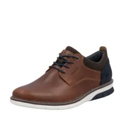 Rieker R 1440524BR- Wide Fit Laced Shoe.