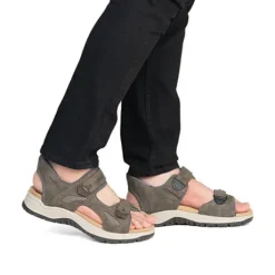Rieker Taupe Comfort Sandal|2695325