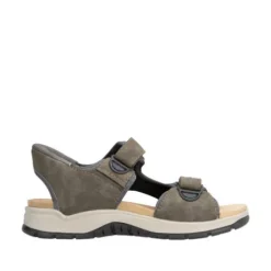 Rieker Taupe Comfort Sandal|2695325
