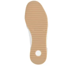 Rieker White and Grey Trendy Trainer|U400080