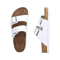 Rieker White Comfort Mule|V319080