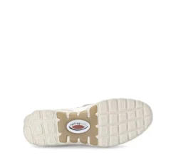 Rolling Soft Beige Lizard Print Comfort Trainer|8696822