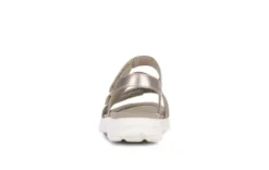 Rolling Soft Gold Mini Wedge Sandal|8681380