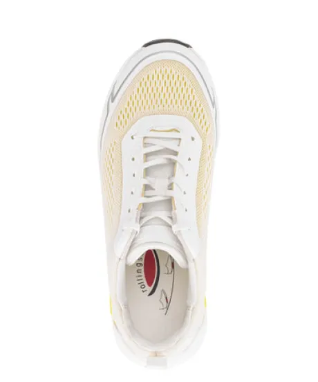 Rolling Soft White and Yellow Wedge Trainer|8691261