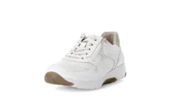 Rolling Soft Wide Fit White Trainer|8697851W