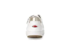 Rolling Soft Wide Fit White Trainer|8697851W