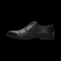 Salamander Black Lace-Up Business Shoe|E11AUU0110