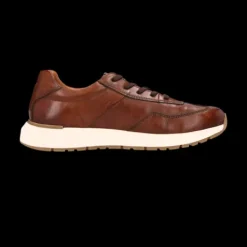 Salamander Cognac Leather Trainer|E31ASA0563