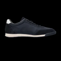 Salamander Navy Leather Trainer|E31AWA0341