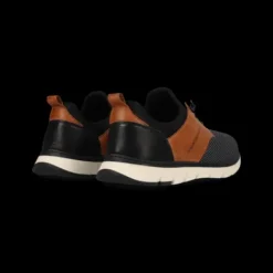 Salamander Sporty Dark Grey and Tan Trainer|E31ASB6011