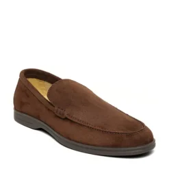 Steve Madden Dark Brown Suede Loafer| 12000349DB