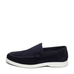 Steve Madden Navy Suede Loafer| 12000349NS
