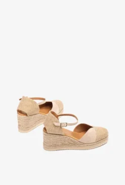 Unisa Nude Wedge Espadrille|CECHNU