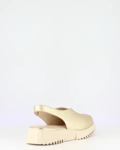 Wonders Gold Sling Back|A4411P